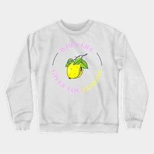 Lemon Crewneck Sweatshirt